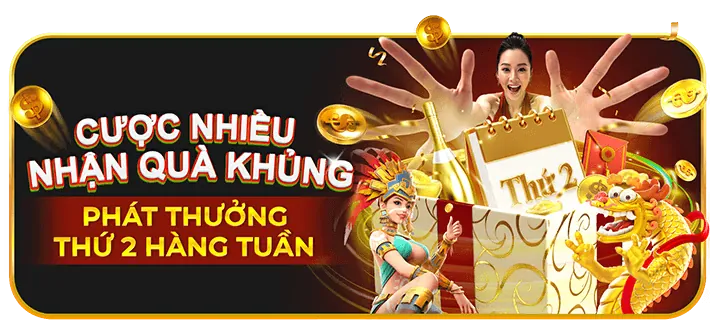 Khuyến mãi nạp tiền hàng ngày và hàng tuần trên Gamvip App
