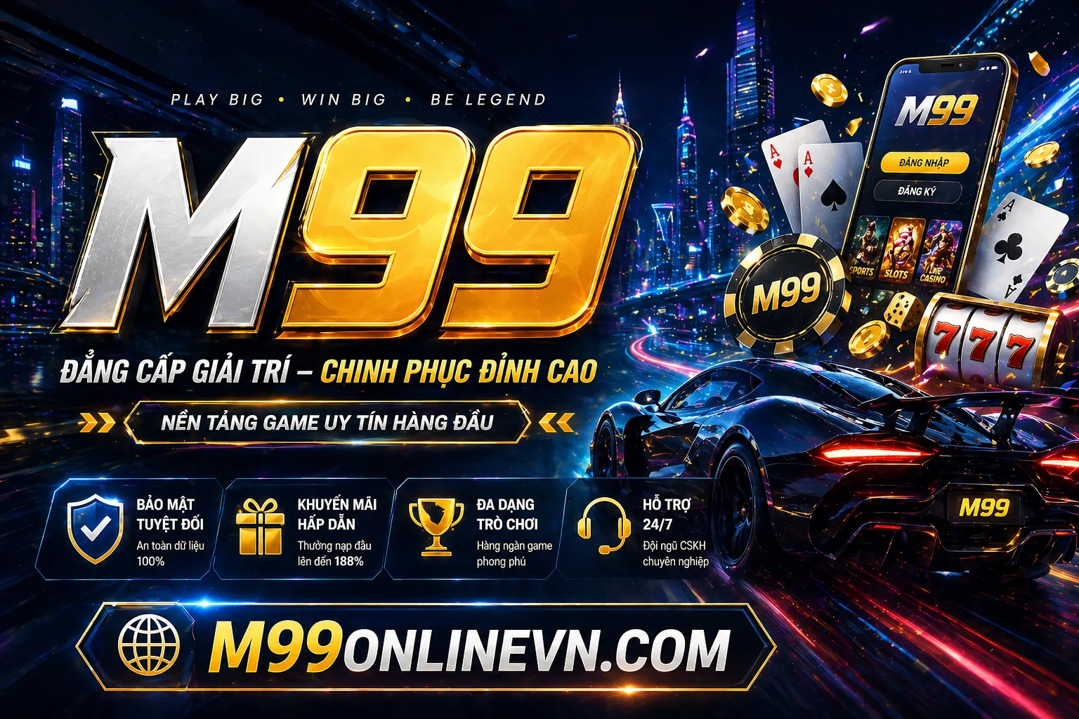 Kho game đa dạng trên Gamvip App
