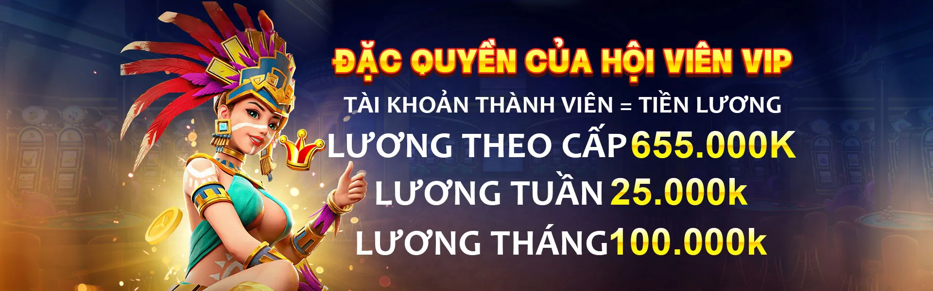Giao diện chính Gamvip App trên điện thoại di động